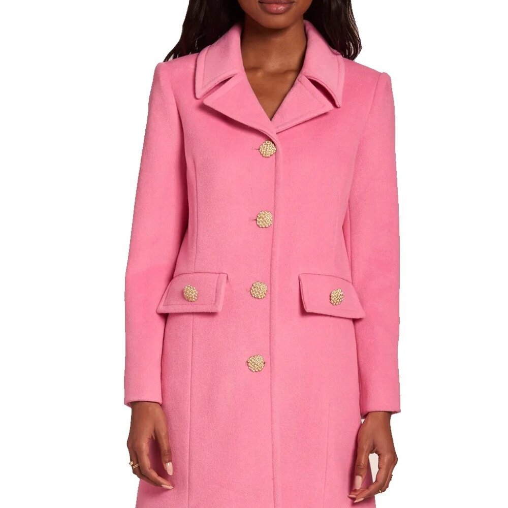Amanda Uprichard Kathleen Coat in Macaroon - Small